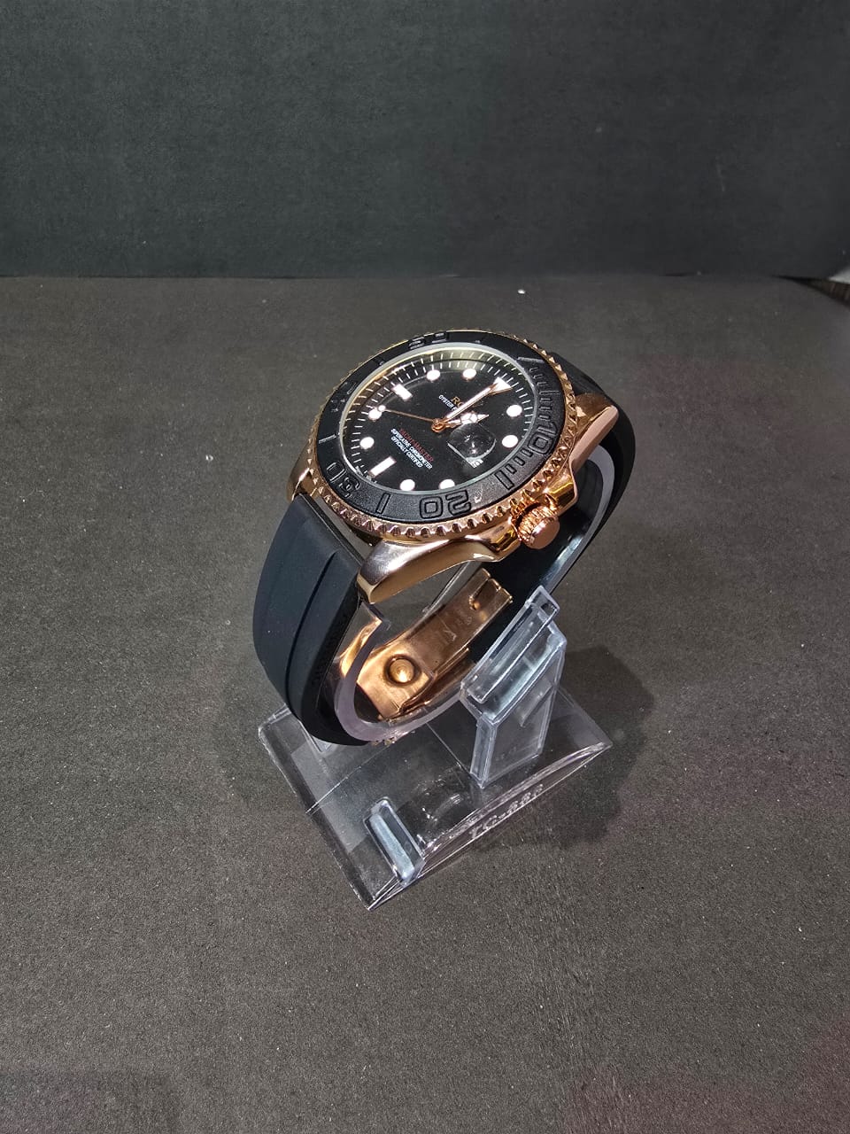 Rolex Black & Gold Luxury Watch – Timeless Elegance and Prestige